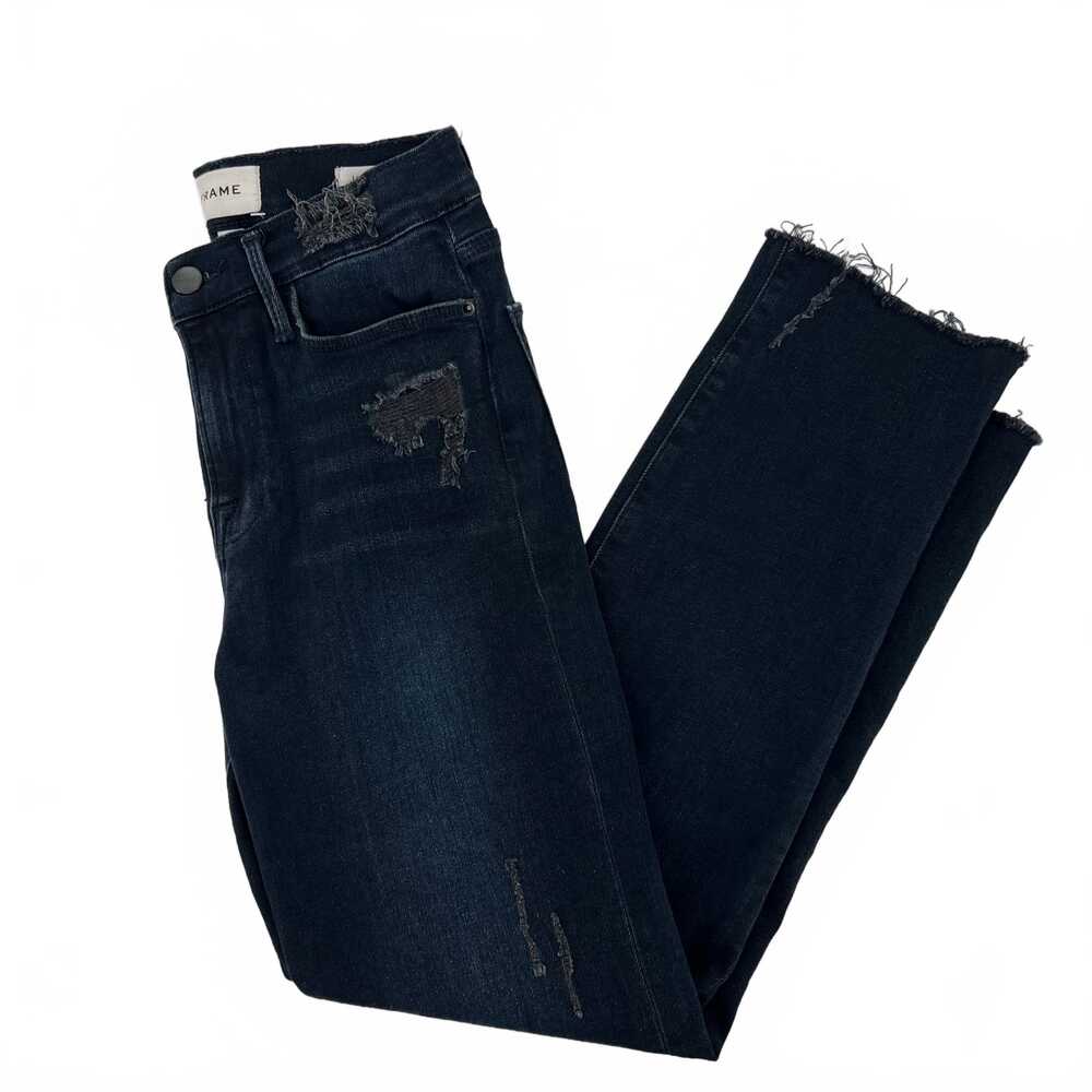 Frame Denim Le High Straight Size 2 | Women’s Blue Jeans